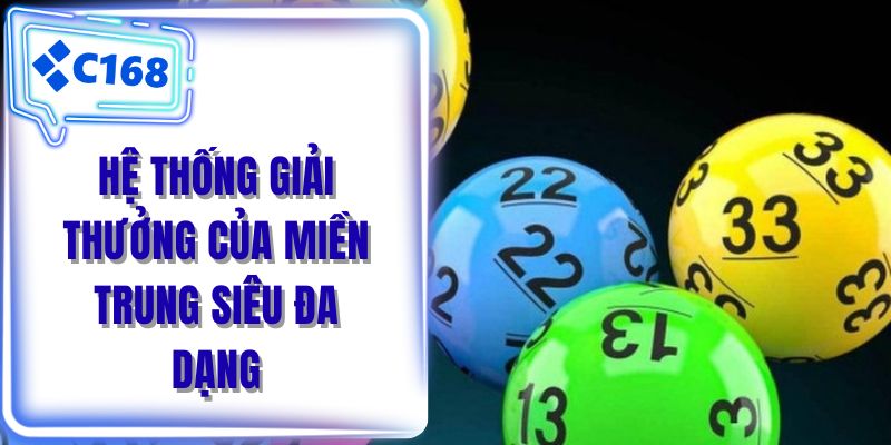 Hệ thống giải thưởng của miền Trung siêu đa dạng